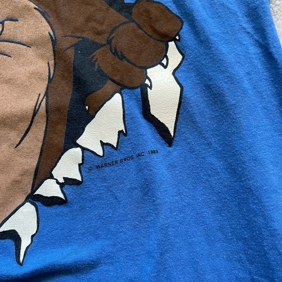 Vintage 80s Tasmanian Devil Single Stitch T-Shirt - Picture 3 of 8